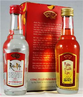Vietnamese miniature vodka named 