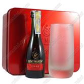 Remy martin vsop , set with glass