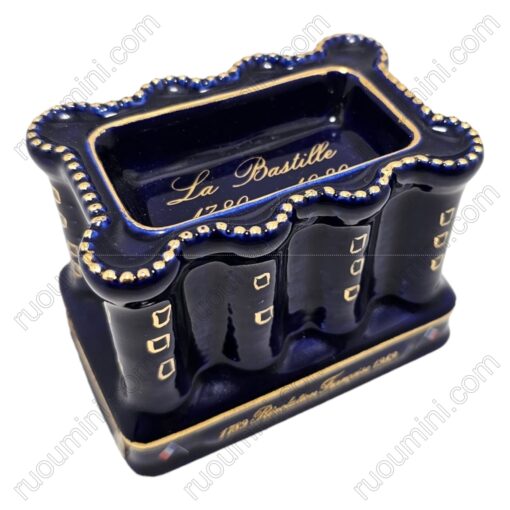 AMG-JA-004 Extra rare Janneau XO Eagle Blue 22k plated miniatures Le Bastille - Hình ảnh 2