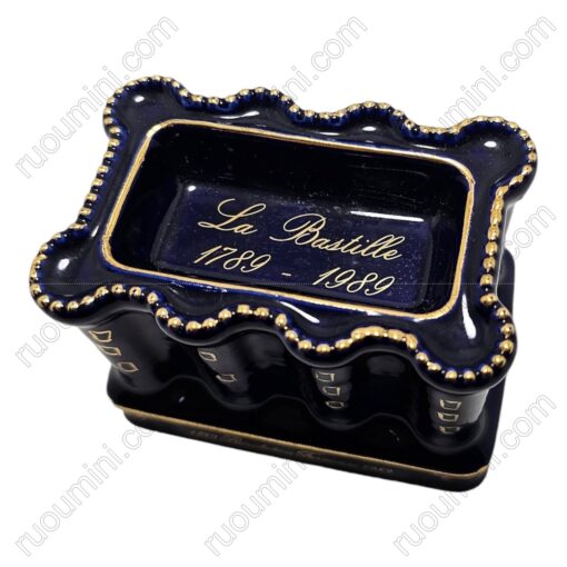 AMG-JA-004 Extra rare Janneau XO Eagle Blue 22k plated miniatures Le Bastille - Hình ảnh 3