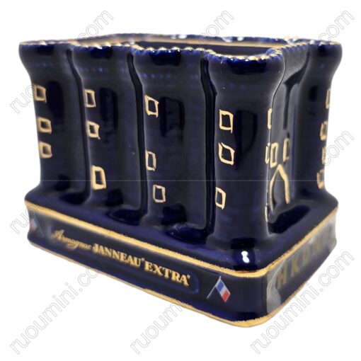 AMG-JA-004 Extra rare Janneau XO Eagle Blue 22k plated miniatures Le Bastille - Hình ảnh 4