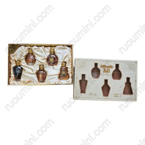 BRD-MI-001 MIRACLE XO set 5 bottles, miniflaschen - Hình ảnh 3