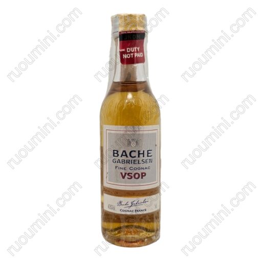 CO-BACHE-001 BACHE GABRIELSEN , miniatures BOTTLES