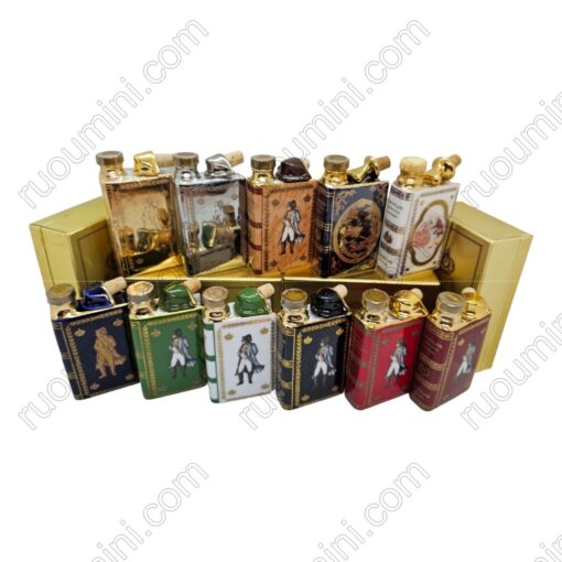 CO-CA-023 Extra rare Miniature  Camus  Book Napoleon 22k gold set,  hard to find - Hình ảnh 4