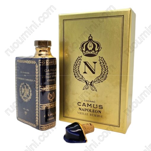 CO-CA-024 Miniature Extra rare Camus Book Ville Reserve Blue  , 22k gold plate - Hình ảnh 2