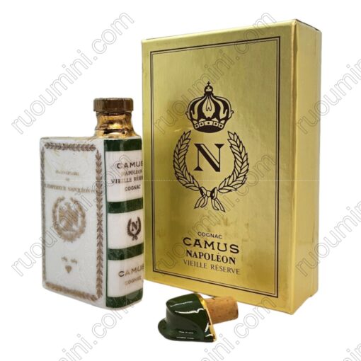 CO-CA-025 Miniature Extra rare Camus Book Ville Reserve White  , 22k gold plate - Hình ảnh 2