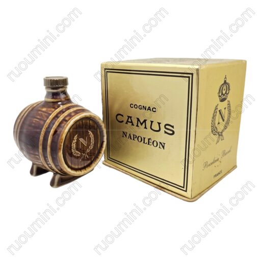 CO-CA-048 Extra rare Camus Barrel dark brown - 22k gold plated - Hình ảnh 3