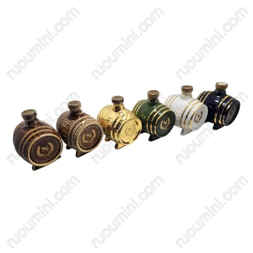 CO-CA-062 Extra rare Camus Barrel dark brown - 22k gold plated - Hình ảnh 3