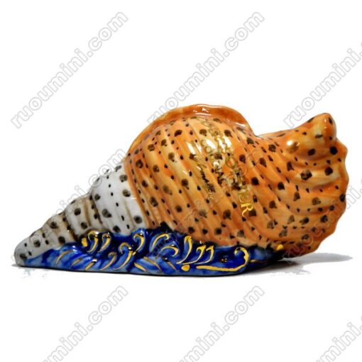 CO-CO-006 Courvoisier Shell shape by ceramic, miniflaschen - Hình ảnh 2