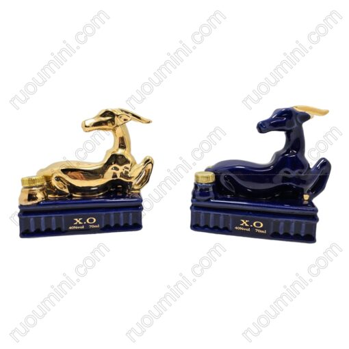 CO-CXO-018 Passton Antelop Brandy set , mini bottles - Hình ảnh 2