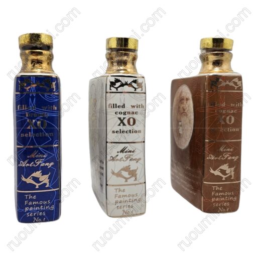 CO-CXO-027 Mini Art Feng Chinese XO Brandy Leonardo De Vinci - Hình ảnh 2