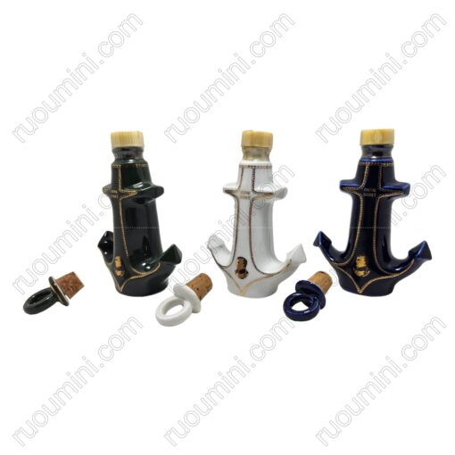 CO-GO-005 Godet cognac Anchor set , mini bottles, miniflaschen - Hình ảnh 2