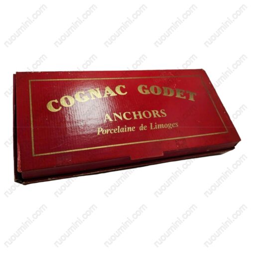CO-GO-007 Godet cognac Anchor set , mini bottles, miniflaschen - Hình ảnh 2