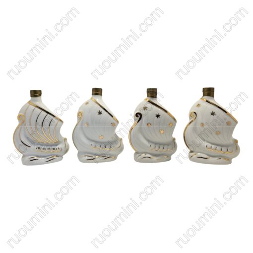 CO-LAR-005 Larsen Viking cognac ship shape white - Hình ảnh 2