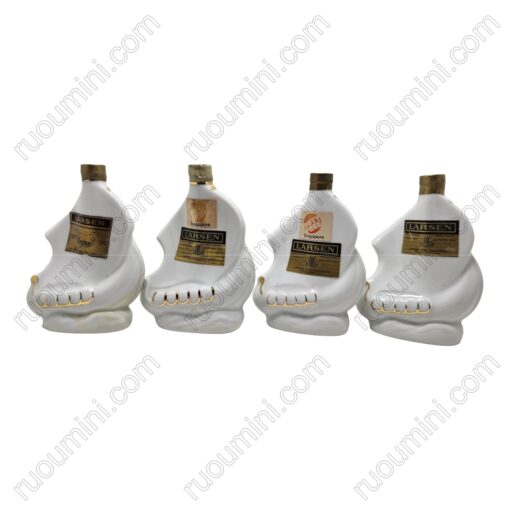 CO-LAR-016 Rare Larsen cognac ship shape WHITE VERSION SET - Hình ảnh 2