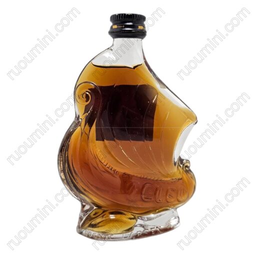 CO-LAR-017 Rare Larsen cognac ship shape GLASS VERSION SET - Hình ảnh 3