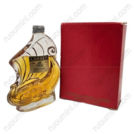 CO-LAR-019 Rare Larsen cognac SHIP SHAPE GLASS VERSION WITH BOX - Hình ảnh 2