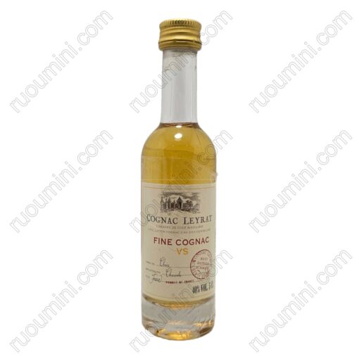 CO-LEYRAT-001 LEYRAT VS FINE COGNAC , miniatures BOTTLES