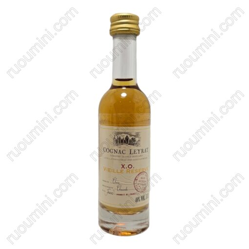 CO-LEYRAT-002 LEYRAT XO COGNAC , miniatures BOTTLES