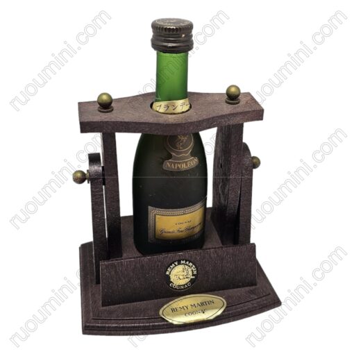 CO-RE-019 REMY MARTIN NAPOLEON cognac, 5cl extra rare with cradle - Hình ảnh 3