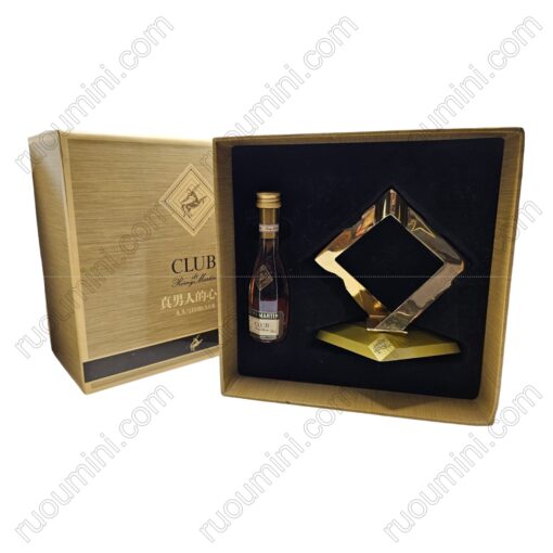 CO-RE-030 REMY MARTIN CLUB cognac, 3cl extra rare with cradle - Hình ảnh 2
