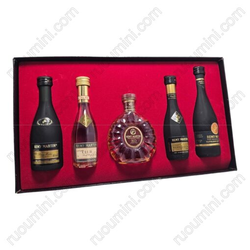 CO-RE-038 REMY MARTIN 5 MINIATURES Collection set - Hình ảnh 2