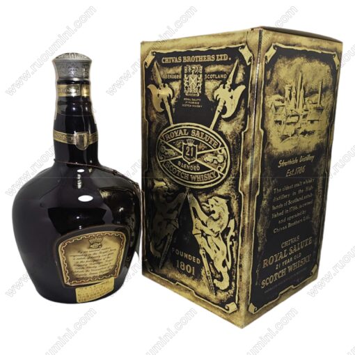 FS-CV-004 SIZE CHIVAS ROYAL SALUTE 21 YO BROWN ANCIENT VERSION - Hình ảnh 2