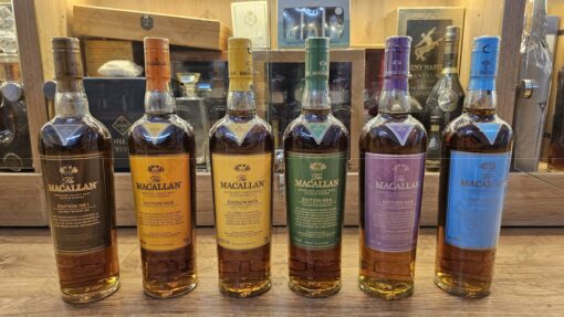 FS-MAC-004 SIZE 700ml THE MACALLAN EDITION NO 1-6 , NO 1 IN WOODEN BOX - Hình ảnh 2