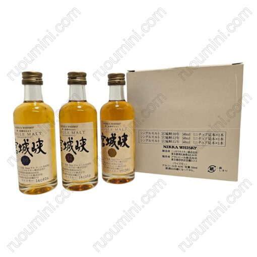 JP-NK-044 Nikka Whisky Miyagikyou distillery set 10-12-15 YO - Hình ảnh 2