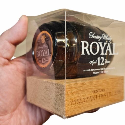 JP-STR-006 Suntory Japan whisky , mini bottles, barrel shape - Hình ảnh 3