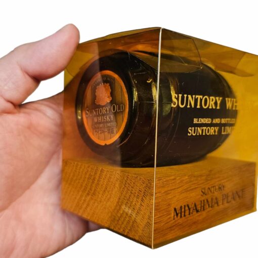 JP-STR-006 Suntory Japan whisky , mini bottles, barrel shape - Hình ảnh 4