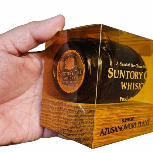 JP-STR-006 Suntory Japan whisky , mini bottles, barrel shape - Hình ảnh 7