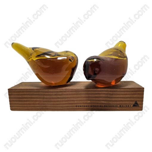 JP-STR-104 Suntory Special Reserve rare set 2 birds 100ml - Hình ảnh 3