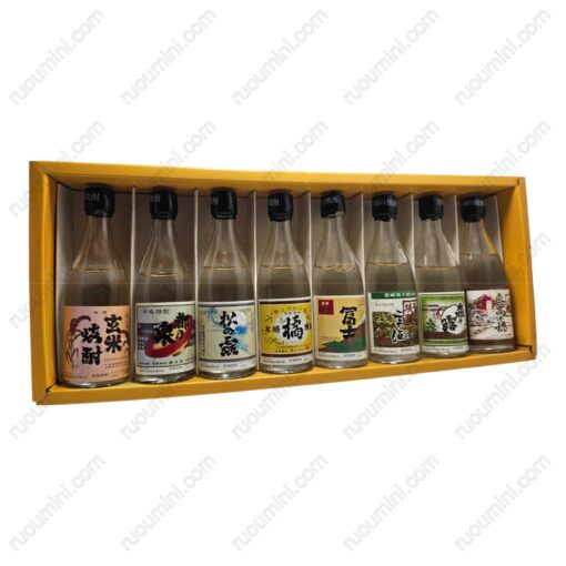 KRN-003 SOJU ( SOCHU) SET from KOREAN 100ML 미니어처 병 - Hình ảnh 2