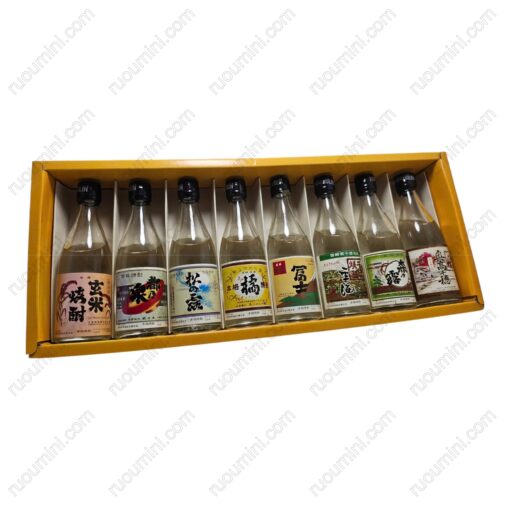 KRN-003 SOJU ( SOCHU) SET from KOREAN 100ML 미니어처 병 - Hình ảnh 3