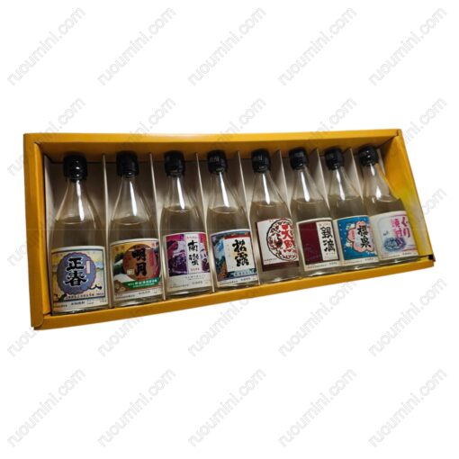 KRN-004 SOJU ( SOCHU) SET from KOREAN 100ML 미니어처 병 - Hình ảnh 2