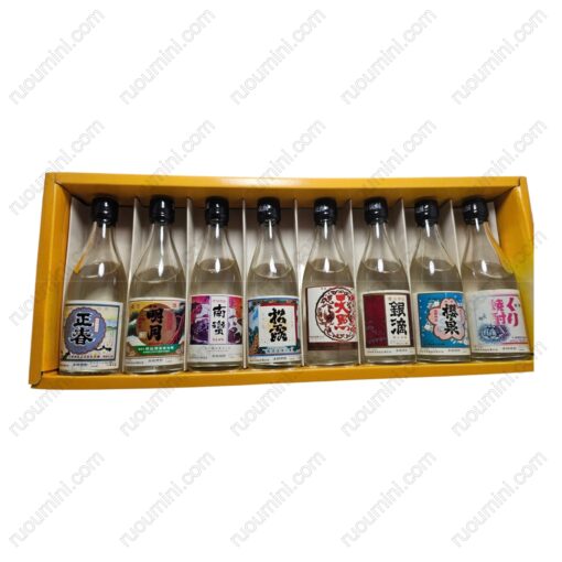 KRN-004 SOJU ( SOCHU) SET from KOREAN 100ML 미니어처 병 - Hình ảnh 3