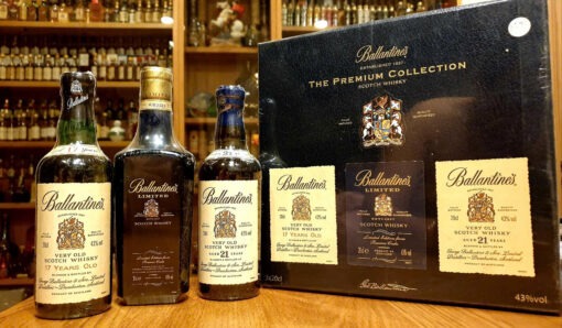 MD-WH-014 Medium 3*200ML ballantines whisky, premium collection hard to find - Hình ảnh 2