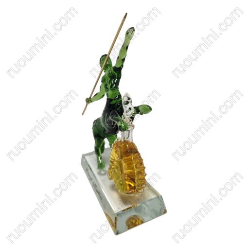 PK-012 Remy Martin hand blow glass 14* 16 cm-by glass not liquor , green edition - Hình ảnh 3