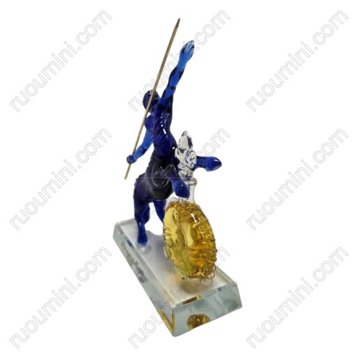 PK-013 Remy Martin hand blow glass 14* 16 cm-by glass not liquor , blue edition - Hình ảnh 3