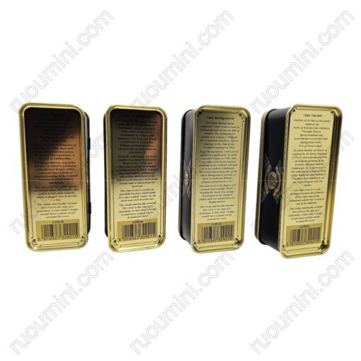 PK-022 GLENFIDDICH miniature TIN BOX SET ( no bottle inside) , very nice - Hình ảnh 3