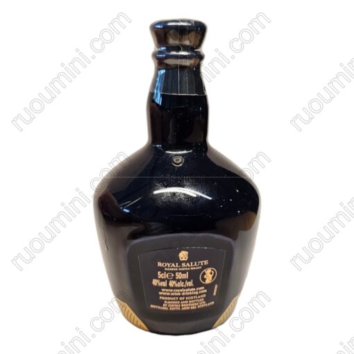 WH-CH-004 RARE CHIVAS ROYAL SALUTE 25 YEARS OLD miniature 5cl - Hình ảnh 2