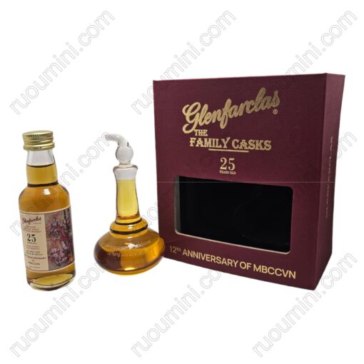 WH-GFC-008 Glenfarclas 25 YO SET ,LIMITED 102 , 12TH YEAR OF MBCCVN - Hình ảnh 3