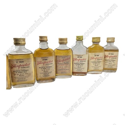 WH-GFC-010 RARE Glenfarclas flask set, HARD TO FIND , miniature - Hình ảnh 3