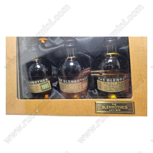 WH-GLR-003 GLENROTHES SET HARD TO FIND  , miniature BOTTLES - Hình ảnh 4