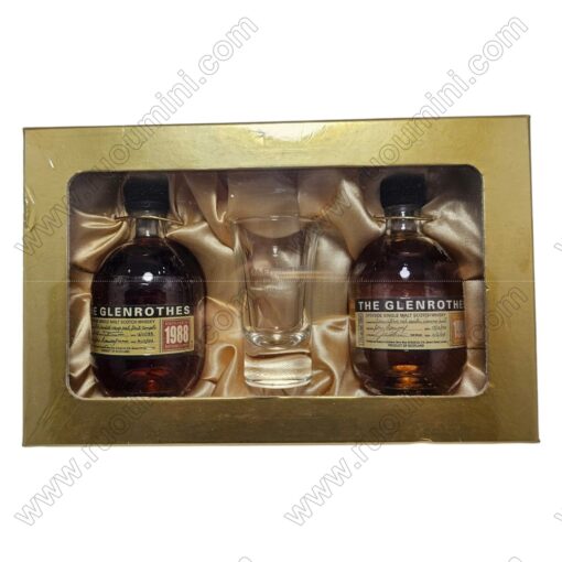 WH-GLR-004 GLENROTHES SET HARD TO FIND  , miniature BOTTLES - Hình ảnh 2
