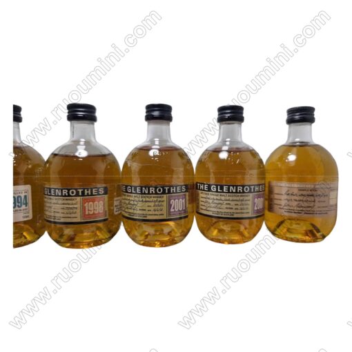 WH-GLR-006 GLENROTHES SET HARD TO FIND  , miniature BOTTLES - Hình ảnh 4