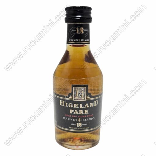 WH-HLP-008 Highland Park 18 yo mini bottle, old version