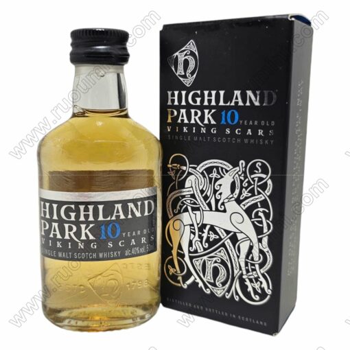 WH-HLP-011 Highland Park 10 yo mini bottle, new version