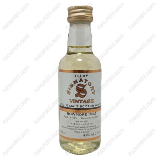 WH-ID-SIG-007 Signatory Vintage Bowmore 1992